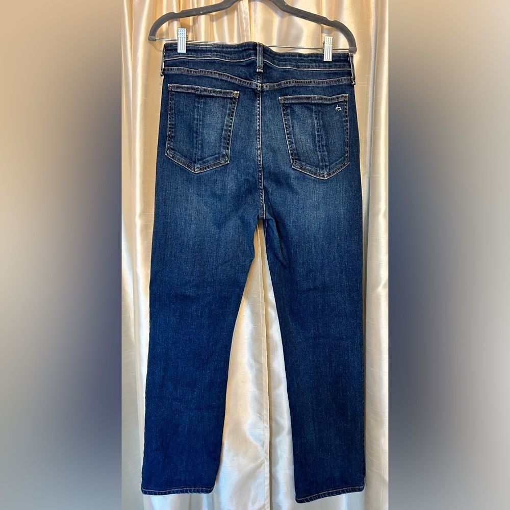 rag & bone /JEAN Nina in Carla High Rise Cigarette Stretch Jeans Size 31 EUC - Picture 4 of 13
